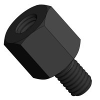 ST697925618734 ST6979-256-0.187-34 M/F STDF 3/16 HEX X 3/16 L, 4-40 THD